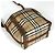 Borsa Bucket Mini Check Burberry - vista 2