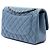 Chanel Blue Jumbo Classic Lambskin Double Flap - vista 2