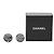 Orecchini a clip Chanel Gray CC Faux Pearl Strass - vista 4