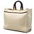 Borsa Shopper Sunshine Fendi Medium in tela marrone - vista 2