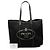 Prada Shopping Tote aus schwarzem Neopren mit Logo - Ansicht 7