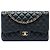 Chanel Black Jumbo Classic Caviar Double Flap