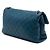 Chanel Blue Large Quilted Shiny Goatskin Burgundy Rocks Flap - vista 2