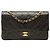 Chanel Black Medium Classic Lambskin Double Flap
