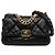 Chanel Black Medium Lambskin 19 Flap