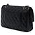 Chanel Black Medium Classic Lambskin Double Flap - vista 2