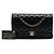 Chanel Black Medium Classic Lambskin Double Flap - vista 7
