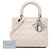 Dior Brown Medium Lambskin Cannage Lady Dior - vista 6