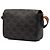 Céline Celine Brown Teen Triomphe Coated Canvas Triomphe Crossbody - vista 2