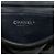 Clutch de aba Chanel Brown CC acolchoada em verniz estriado com corrente - vista 5