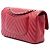 Chanel Red Medium Classic Chevron Caviar Double Flap - Ansicht 2