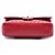 Chanel Red Medium Classic Chevron Caviar Double Flap - Ansicht 3