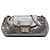 Chanel Silver Metallic Perforated Calfskin Reissue 2.55 Drill Accordion Flap
