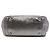 Chanel Silver Metallic Perforated Calfskin Reissue 2.55 Drill Accordion Flap - vista 3