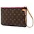 Pouch Louis Vuitton Brown Monogram Neverfull MM - vista 2