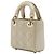 Dior Beige Micro Patent Cannage Lady Dior - vista 2