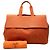 Hermès Orange Toile and Swift Valparaiso GM - vista 7