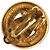 Orecchini a clip rotondi Chanel Gold CC placcati in oro - vista 6