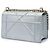 Dior Silver Small Metallic Grained Calfskin Diorama Flap - vista 2