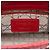 Dior Red Small Lambskin Cannage MyABCDior Lady Dior - vista 5