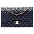 Chanel Blue Medium Classic Lambskin Double Flap