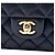 Chanel Blue Medium Classic Lambskin Double Flap - Ansicht 5