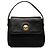 Bolsa Burberry em nylon e couro com padrão check tonal preto