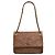 Autre Marque Saint Laurent Brown Medium Crinkled Calfskin Niki