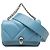 Bulgari Borsa Serpenti Cabochon Mini in Pelle Blu Bvlgari
