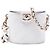 Vanity Beauty Case Elegante Chanel White CC Quilted Lambskin con Catena
