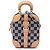 Louis Vuitton Gray Damier Colors Valisette Verticale
