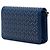 Portafoglio Chanel Blue CC Lambskin Studded Wallet On Chain - vista 2