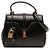 Céline Celine Mini Borsa 16 con manico in pelle di vitello liscia nera