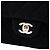 Chanel Black Medium Classic Jersey Double Flap - vista 5
