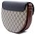 Gucci Beige GG Supreme Saddle Padlock Crossbody - vista 2