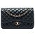 Chanel Black Jumbo Classic Lambskin Double Flap