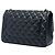 Chanel Black Jumbo Classic Lambskin Double Flap - vista 2