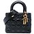 Dior Black Small Lambskin Cannage My ABCDior Lady Dior