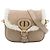 Dior Bobby Crossbody Small in camoscio e shearling Beige