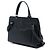 Borsa Satchel Valentino Rockstud Joylock in vitello nero Medium - vista 2