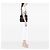 Borsa Satchel Valentino Rockstud Joylock in vitello nero Medium - vista 5