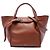 Céline Celine Brown Small Smooth Calfskin Big Bag
