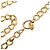 Collana a catena Chanel Gold placcata in oro - vista 3
