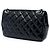 Chanel Black Medium Patent Coco Shine Flap - vista 2