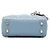 Dior Blue Micro Lambskin Cannage Lady Dior - vista 3
