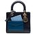 Dior Blue Medium Calfskin Pockets Lady Dior