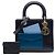 Dior Blue Medium Calfskin Pockets Lady Dior - Ansicht 7