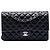 Chanel Black Medium Classic Lambskin Double Flap