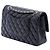 Chanel Black Medium Classic Lambskin Double Flap - vista 2