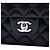 Chanel Black Medium Classic Lambskin Double Flap - vista 5
